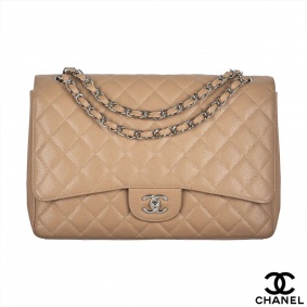 Chanel Maxi Flap Caviar Handbag